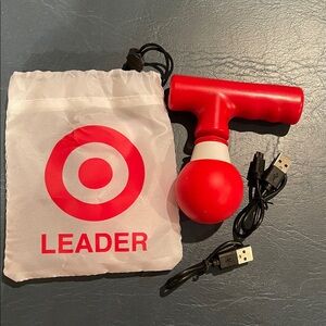 Red USB Handheld Massager